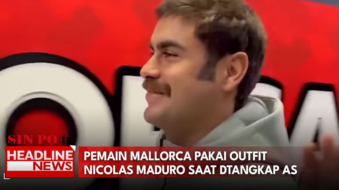 Pemain Mallorca Pakai Outfit Nicolas Maduro Saat Dtangkap AS