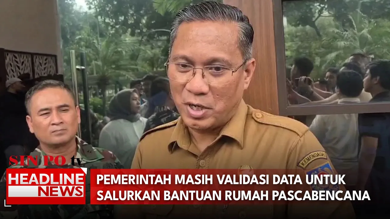 Pemerintah Masih Validasi Data Untuk Salurkan Bantuan Rumah Pascabencana