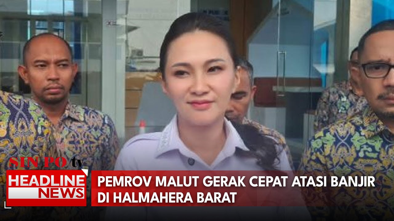 Pemrov Malut Gerak Cepat Atasi Banjir Di Halmahera Barat