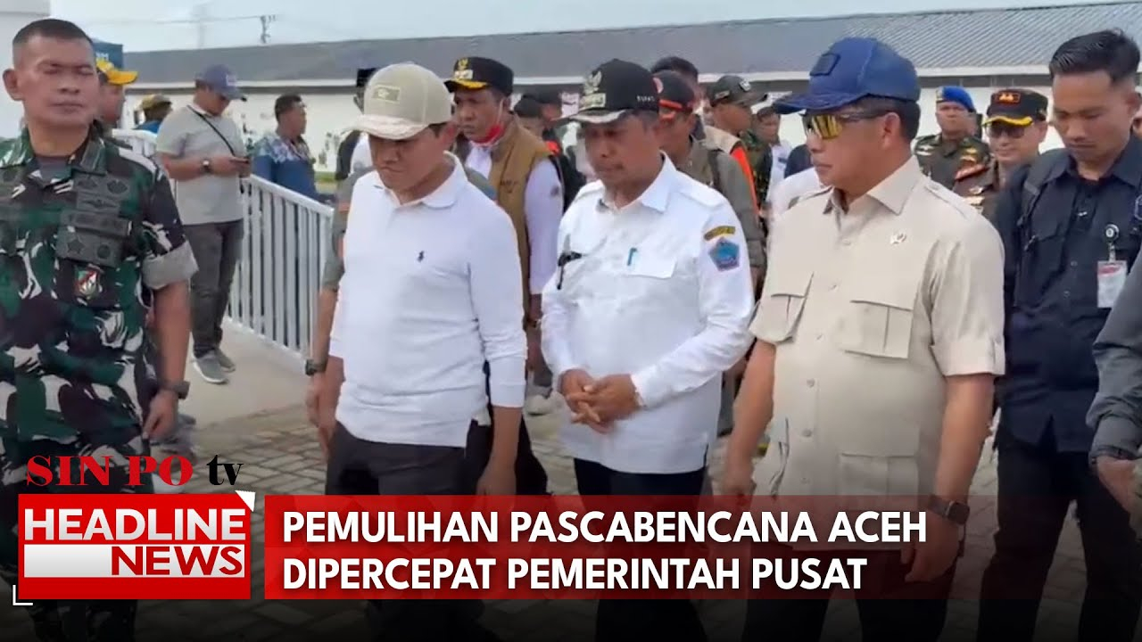 Pemulihan Pascabencana Aceh Dipercepat Pemerintah Pusat