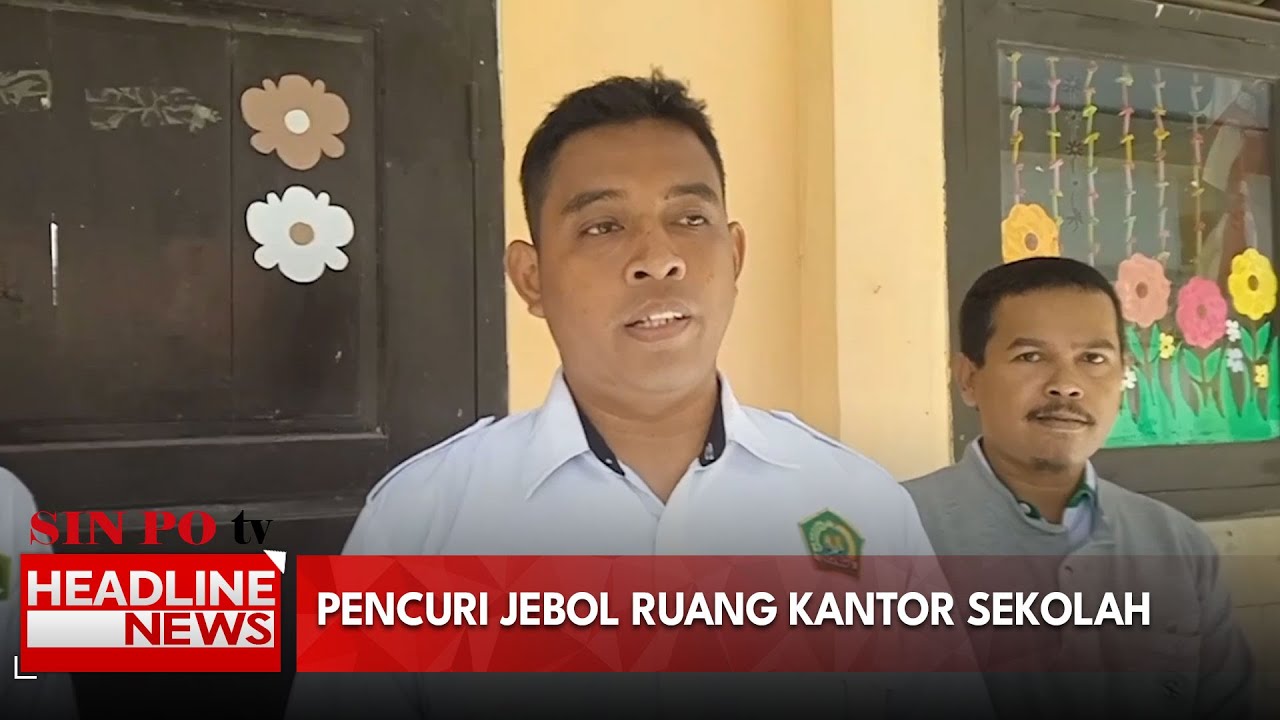 Pencuri Jebol Ruang Kantor Sekolah