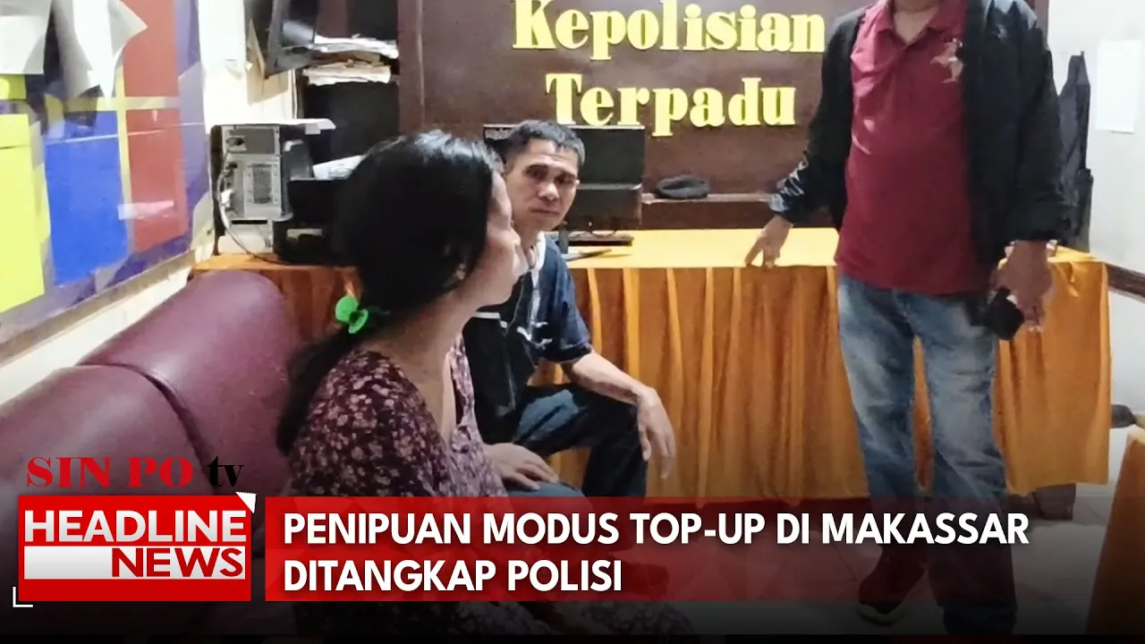 Penipuan Modus Top-Up Di Makassar Ditangkap Polisi