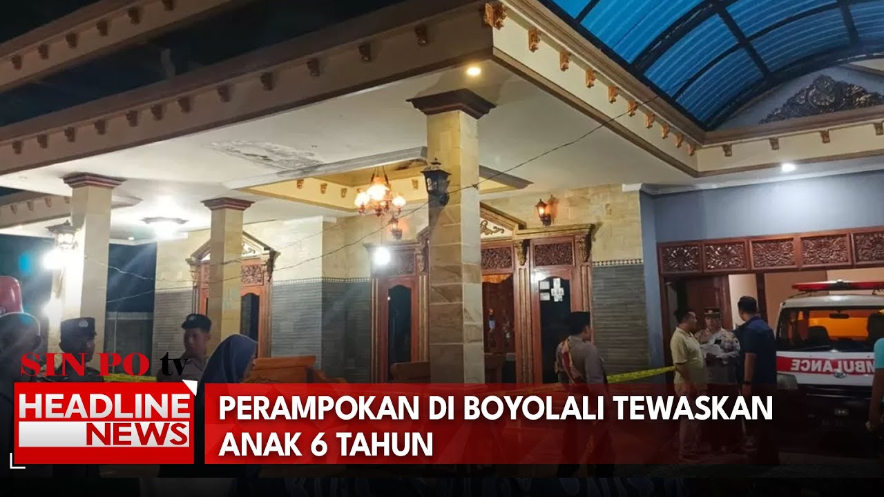 Perampokan Di Boyolali Tewaskan Anak 6 Tahun