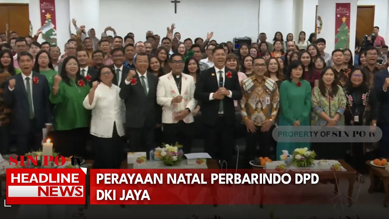 Perayaan Natal PERBARINDO DPD DKI Jaya