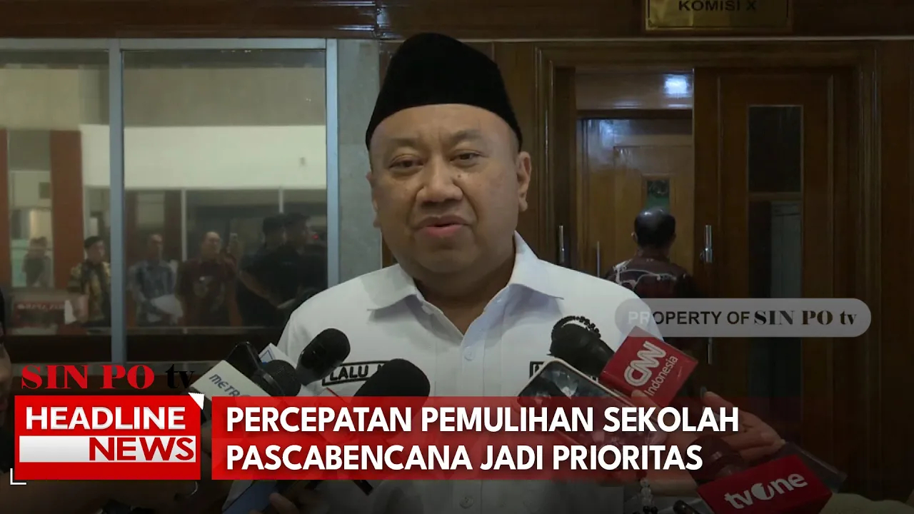 Percepatan Pemulihan Sekolah Pascabencana Jadi Prioritas