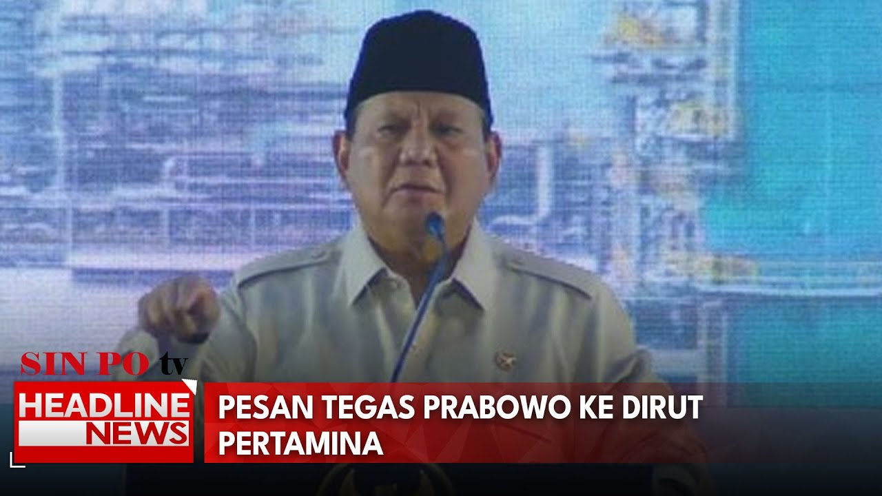 Pesan Tegas Prabowo Ke Dirut Pertamina