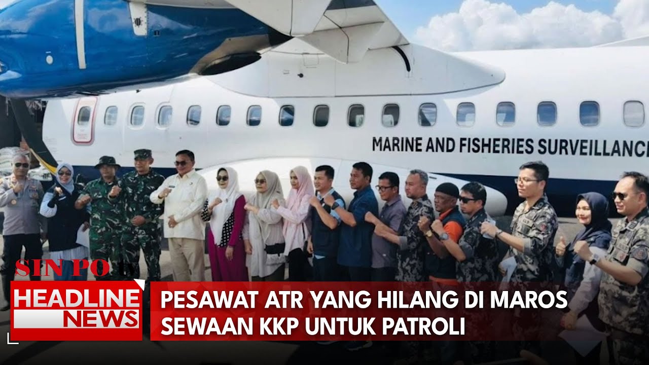 Pesawat ATR Yang Hilang Di Maros Sewaan KKP Untuk Patroli