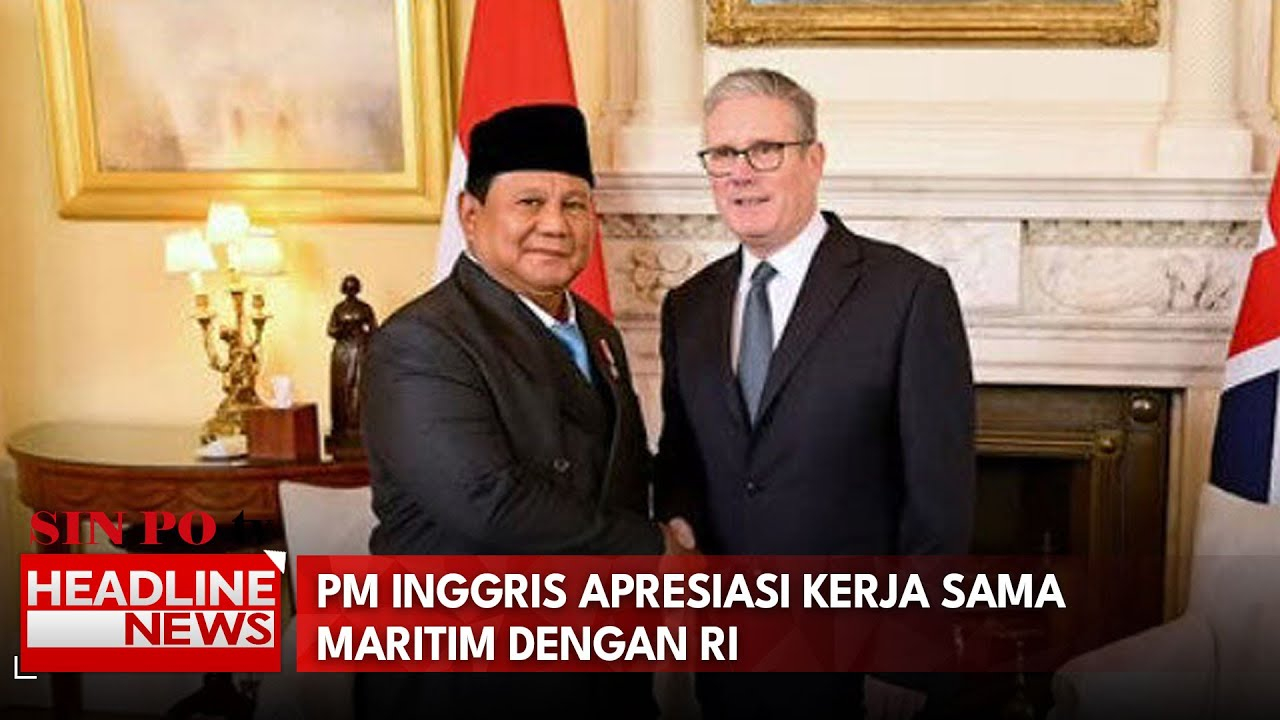PM Inggris Apresiasi Kerja Sama Maritim Dengan RI