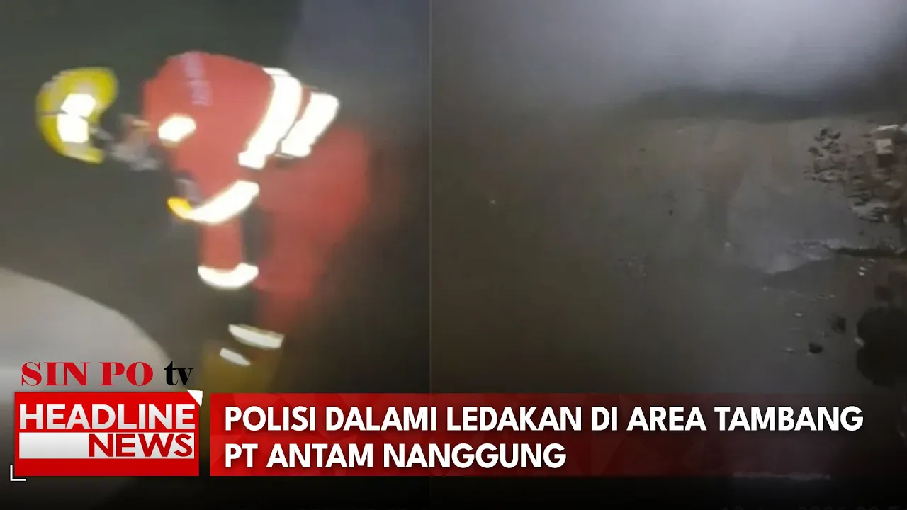 Polisi Dalami Ledakan Di Area Tambang PT ANTAM Nanggung