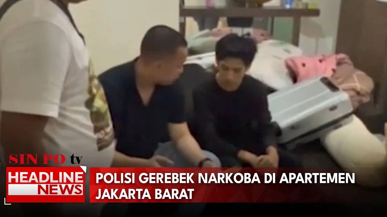 Polisi Gerebek Narkoba Di Apartemen Jakarta Barat