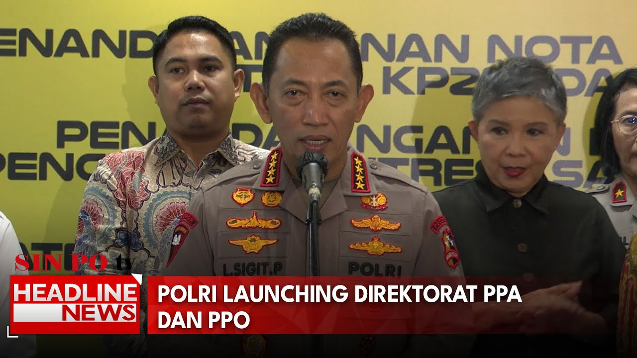 Polri Launching Direktorat PPA Dan PPO