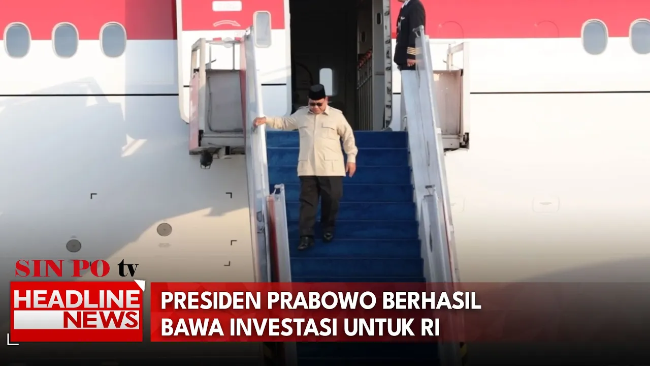 Presiden Prabowo Berhasil Bawa Investasi Untuk RI