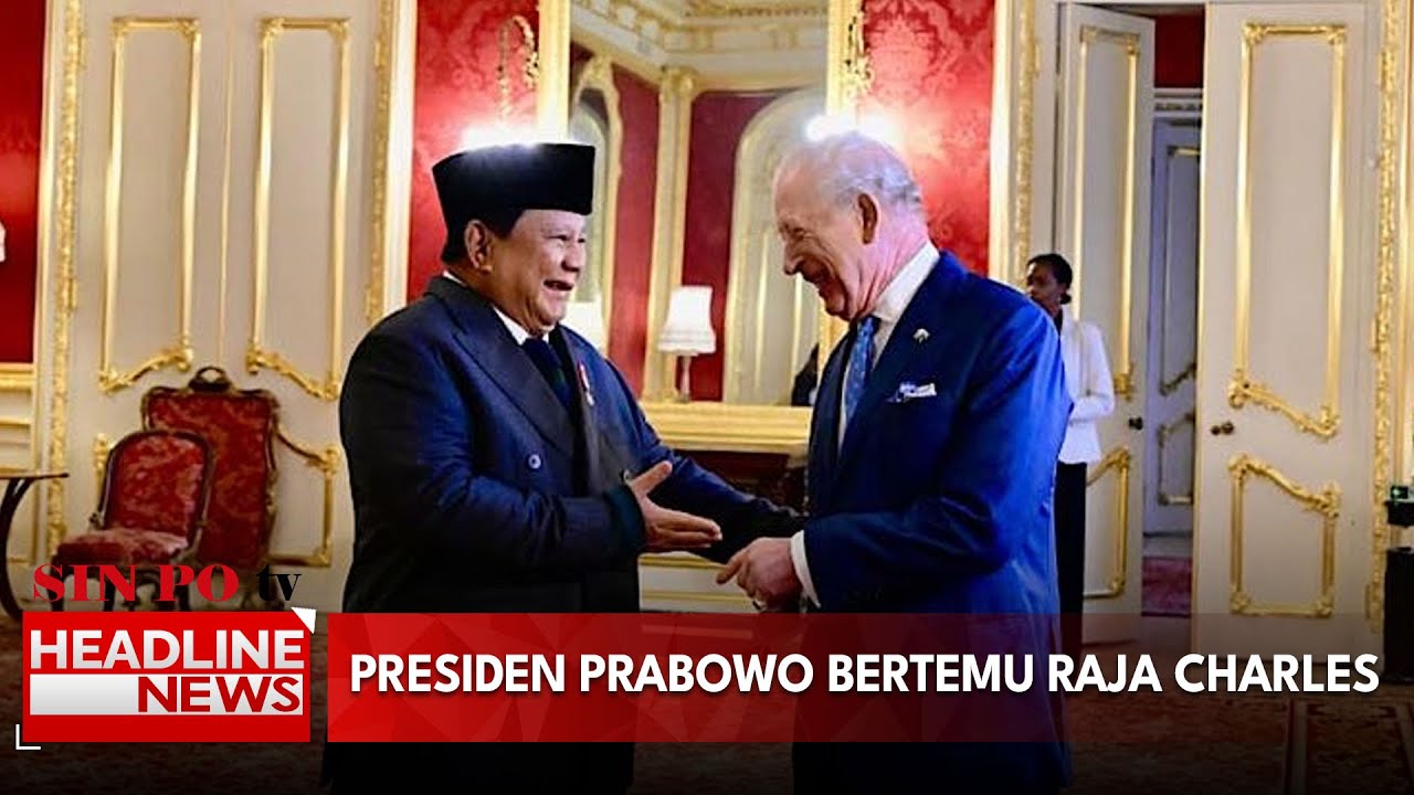 Presiden Prabowo Bertemu Raja Charles