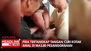 Pria Tertangkap Tangan Curi Kotak Amal di Masjid Pesanggrahan