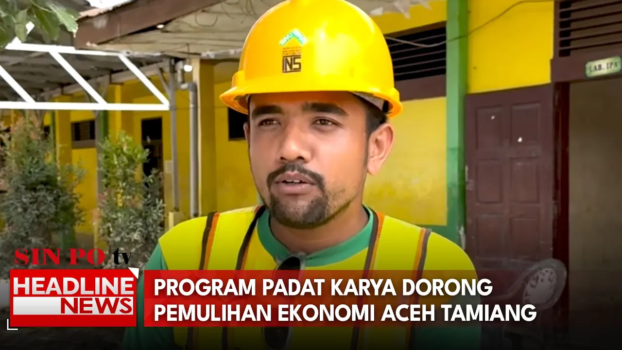 Program Padat Karya Dorong Pemulihan Ekonomi Aceh Tamiang
