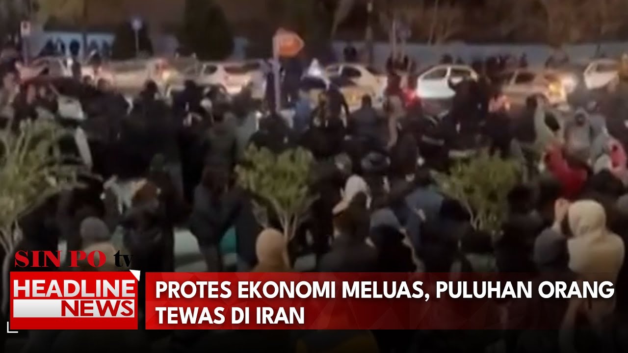 Protes Ekonomi Meluas, Puluhan Orang Tewas Di Iran