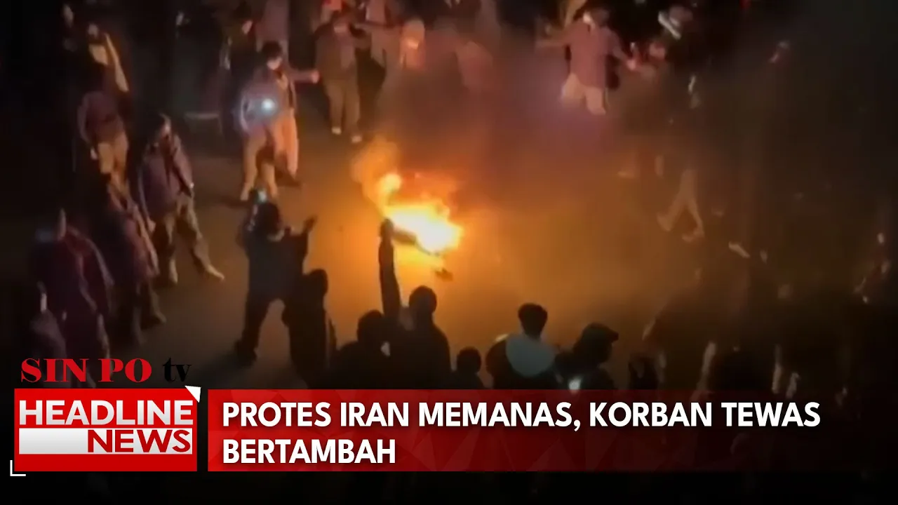 Protes Iran Memanas, Korban Tewas Bertambah