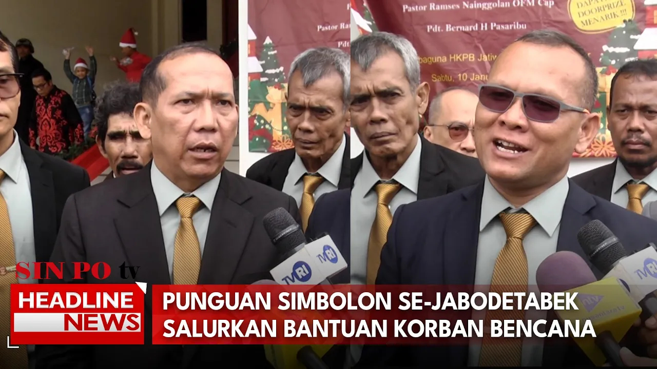 Punguan Simbolon SE-JABODETABEK Salurkan Bantuan Korban Bencana