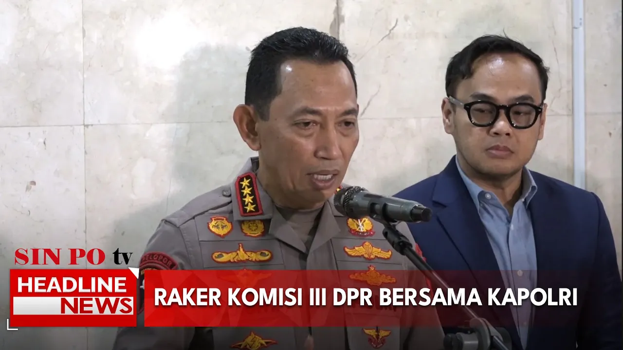 Raker Komisi III DPR Bersama Kapolri