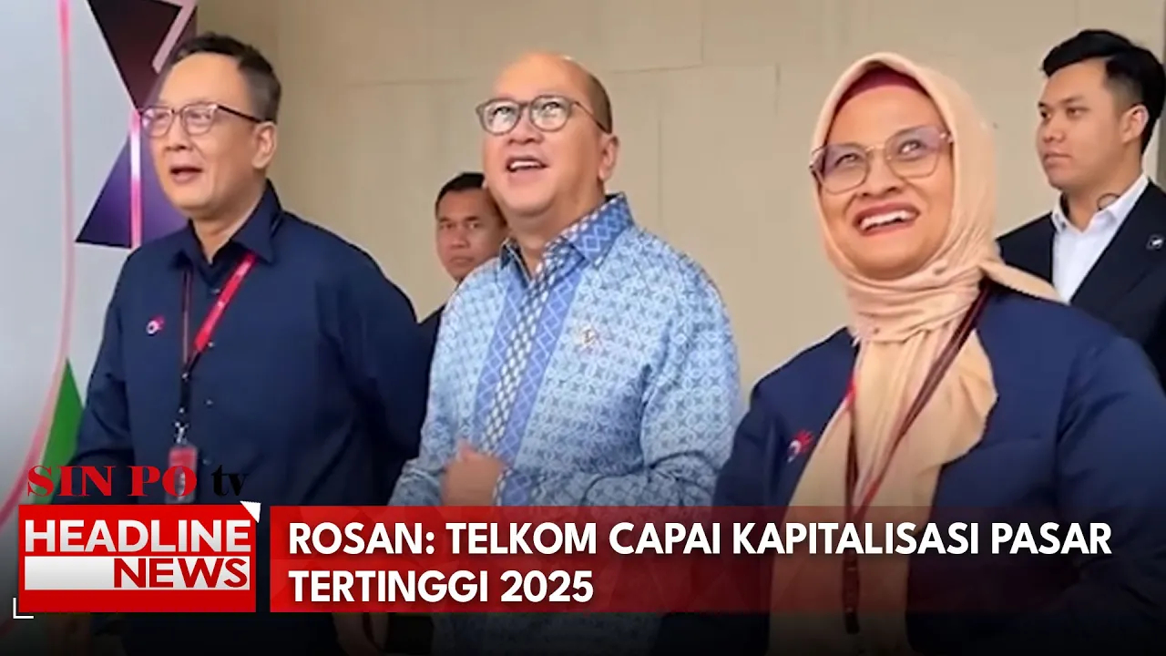 Rosan: Telkom Capai Kapitalisasi Pasar Tertinggi 2025