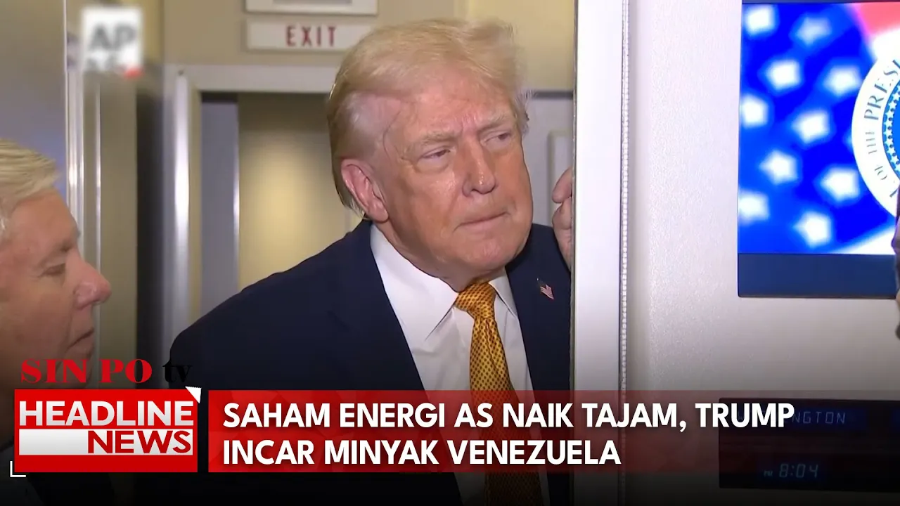 Saham Energi AS Naik Tajam, Trump Incar Minyak Venezuela