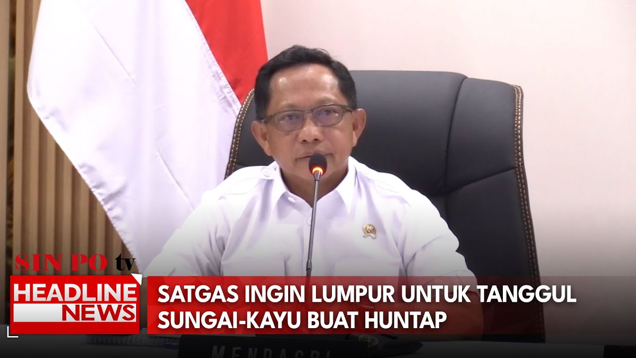Satgas Ingin Lumpur Untuk Tanggul Sungai-Kayu Buat Huntap