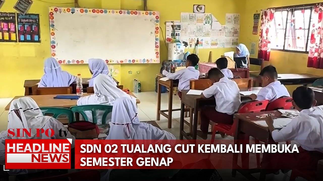SDN 02 Tualang Cut Kembali Membuka Semester Genap