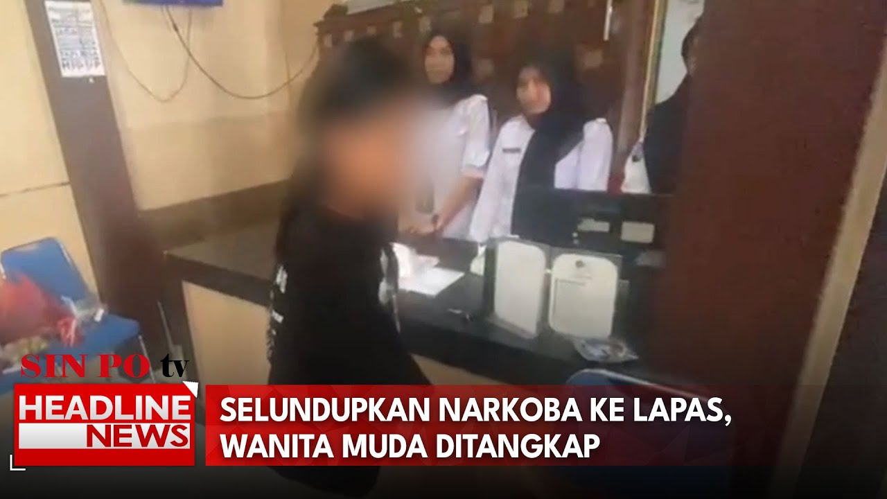 Selundupkan Narkoba Ke Lapas, Wanita Muda Ditangkap
