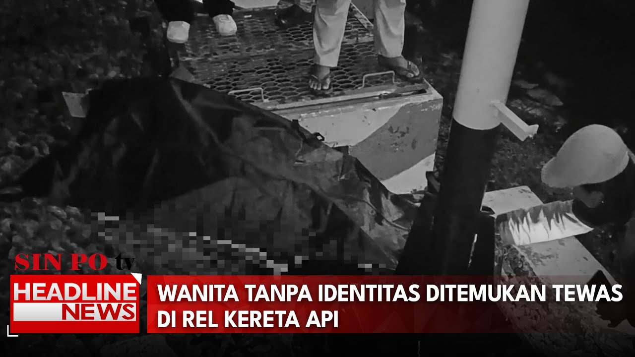 Seorang Wanita Tewas Tertabrak Kereta Api
