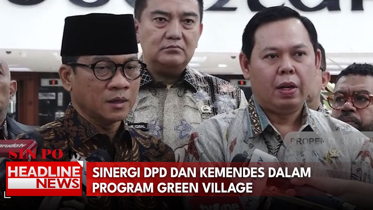 Sinergi DPD Dan Kemendes Dalam Program Green Village