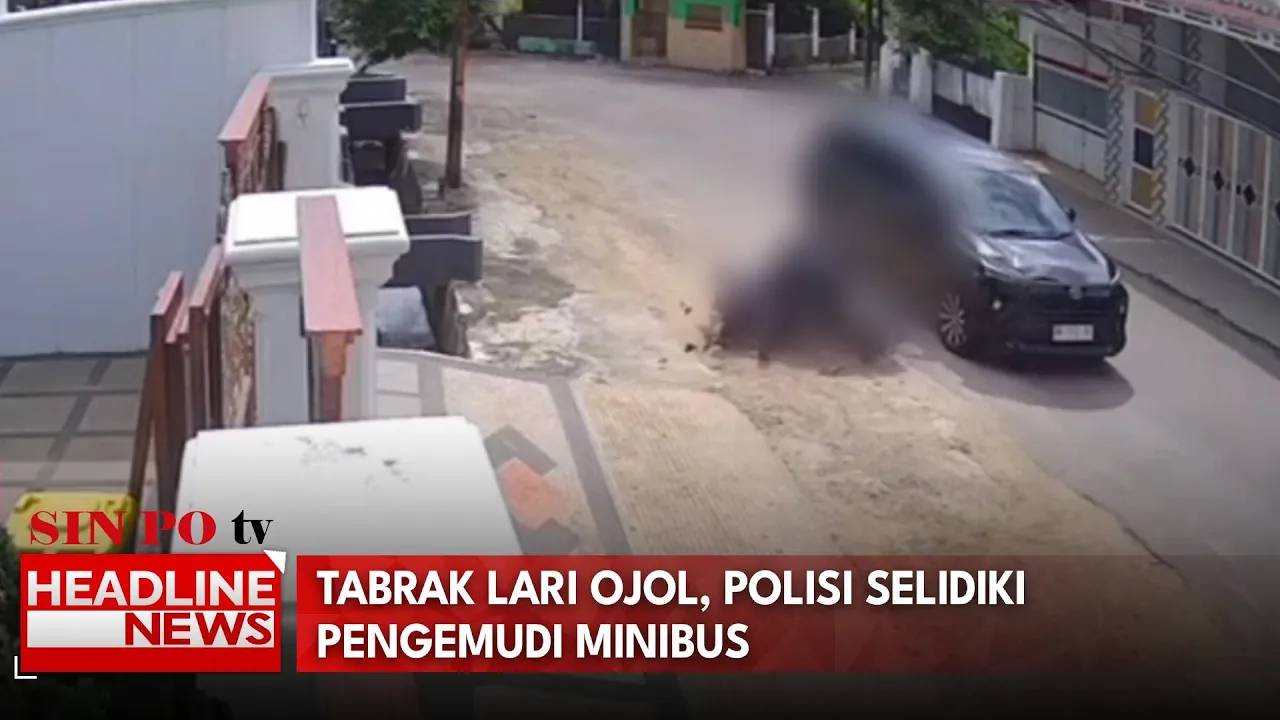 Tabrak Lari Ojol, Polisi Selidiki Pengemudi Minibus