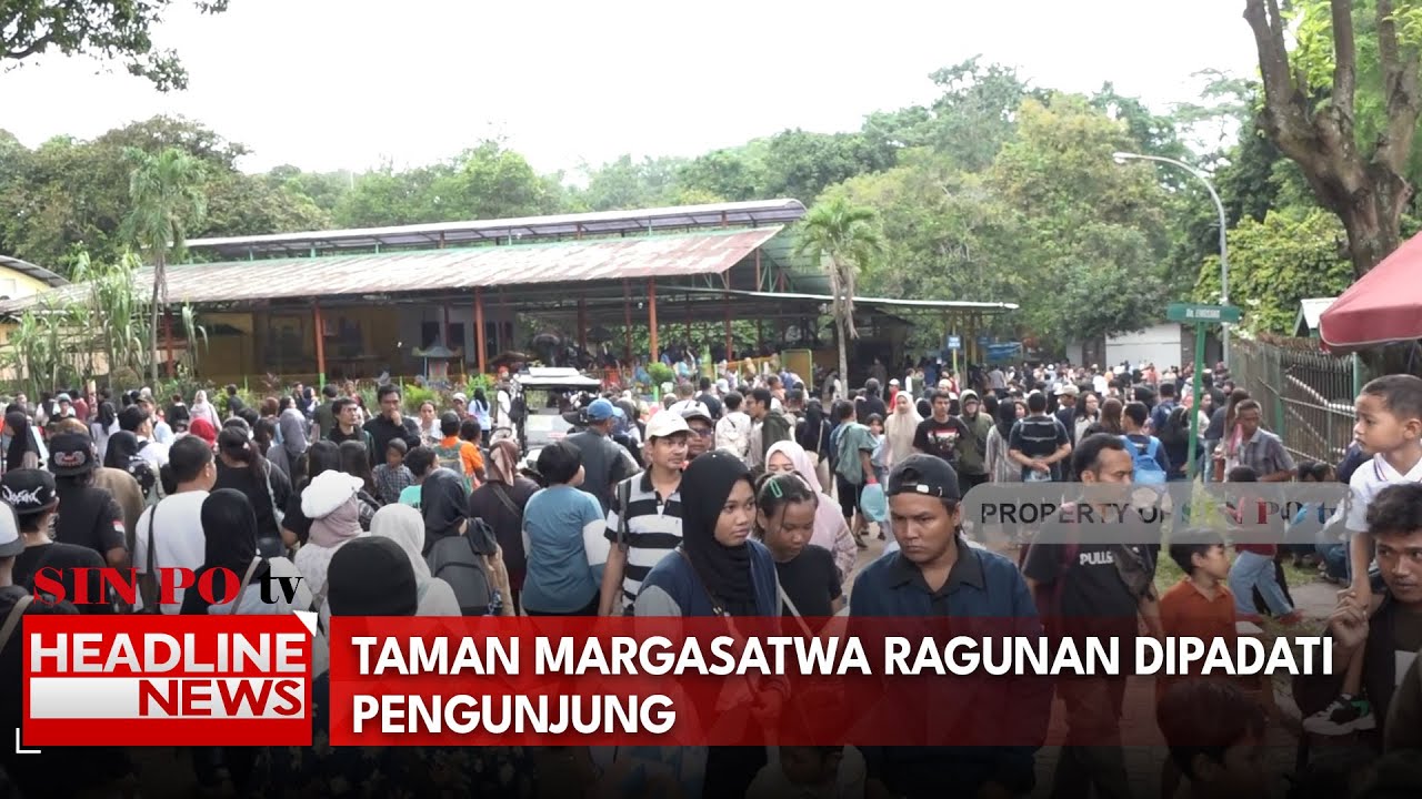 Taman Margasatwa Ragunan Dipadati Pengunjung