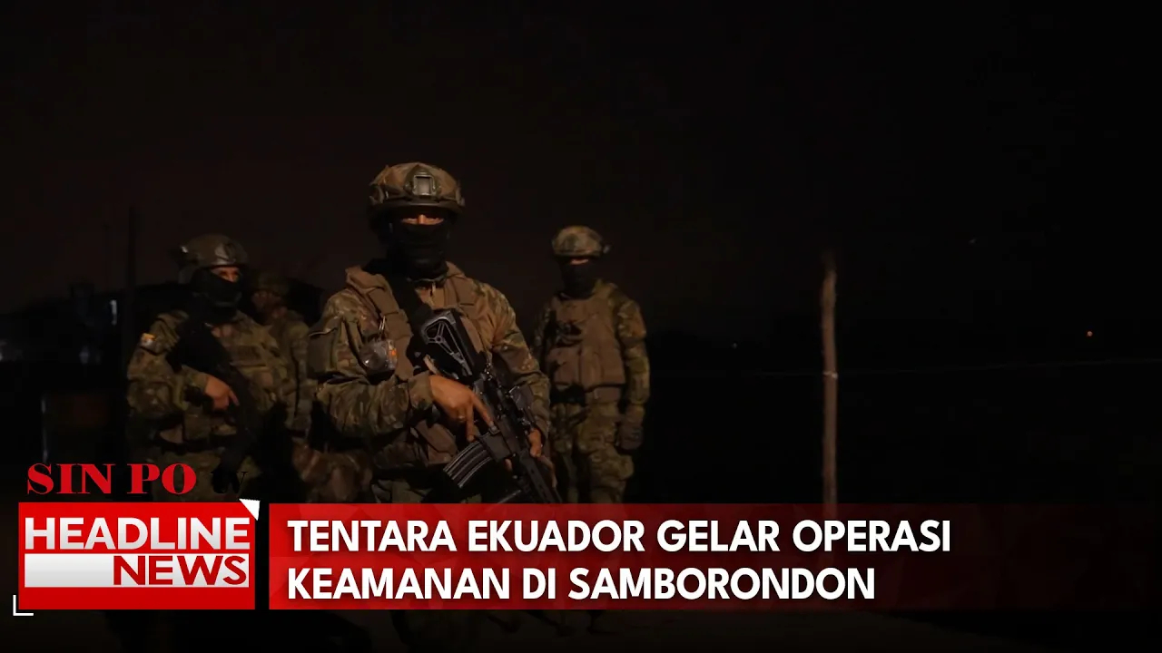 Tentara Ekuador Gelar Operasi Keamanan Di Samborondon