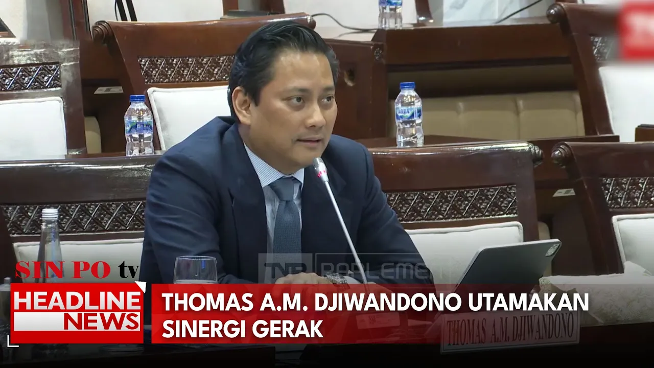 Thomas A.M. Djiwandono Utamakan Sinergi Gerak