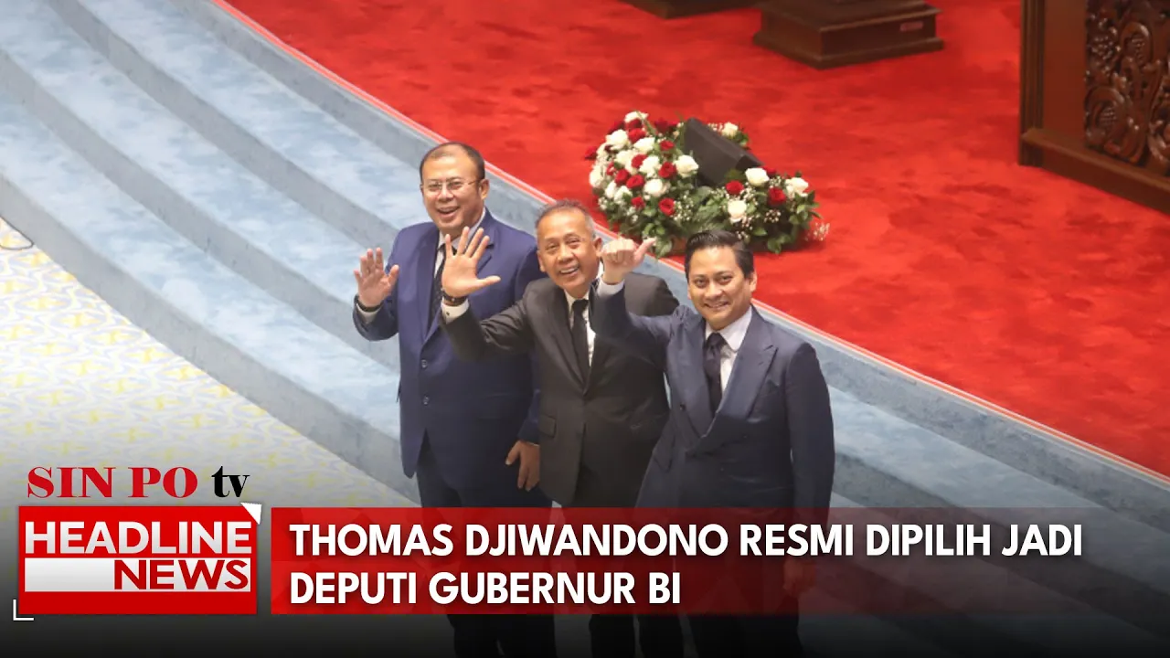 Thomas Djiwandono Resmi Dipilih Jadi Deputi Gubernur BI