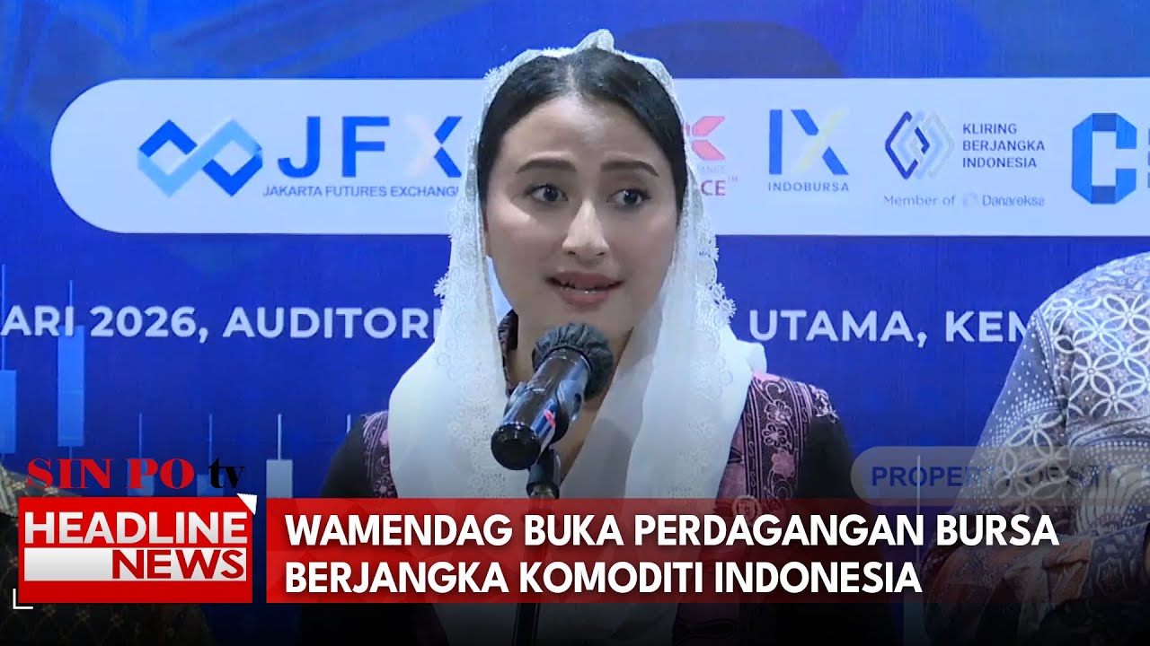Wamendag Buka Perdagangan Bursa Berjangka Komoditi Indonesia