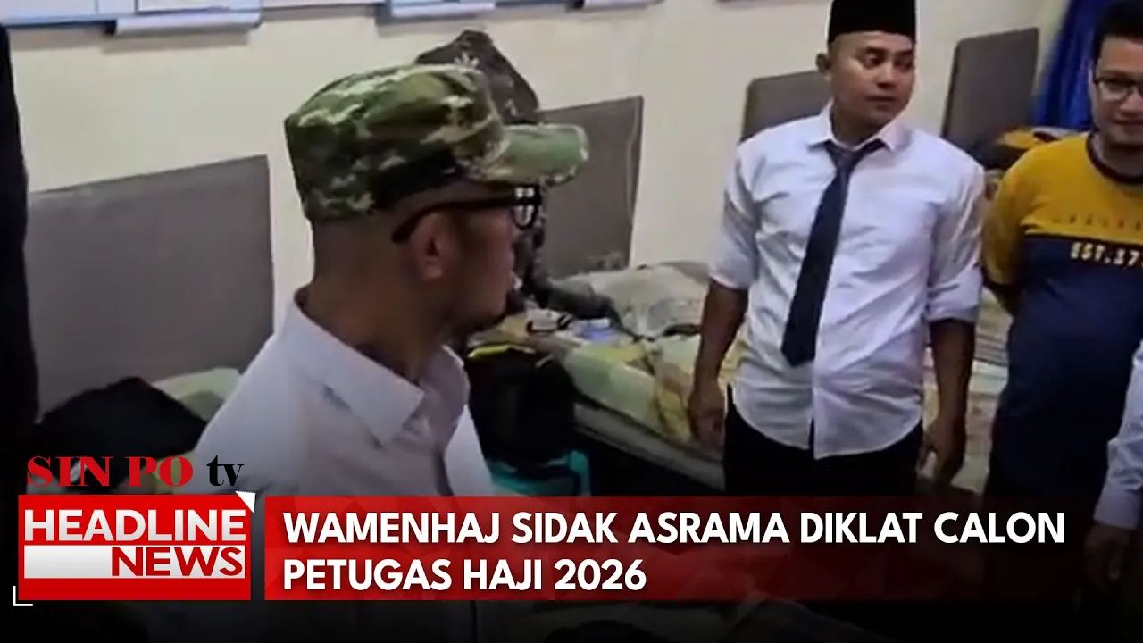 Wamenhaj Sidak Asrama Diklat Calon Petugas Haji 2026