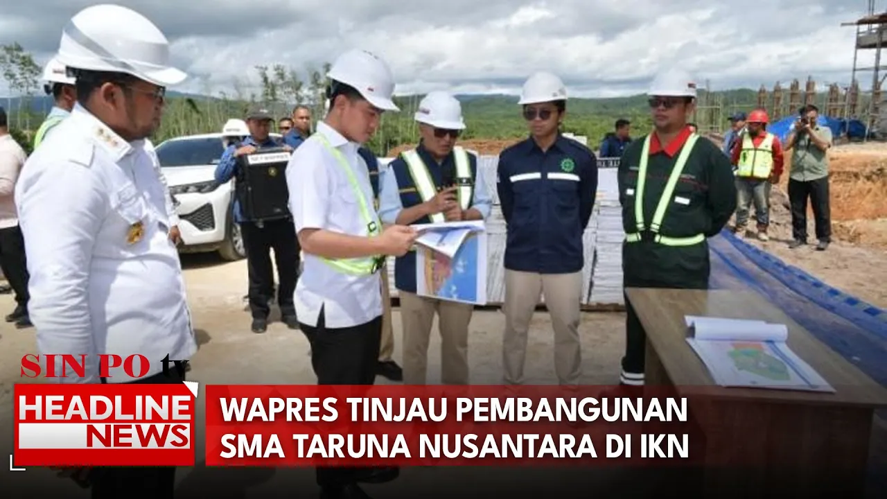 Wapres Tinjau Pembangunan SMA Taruna Nusantara di IKN