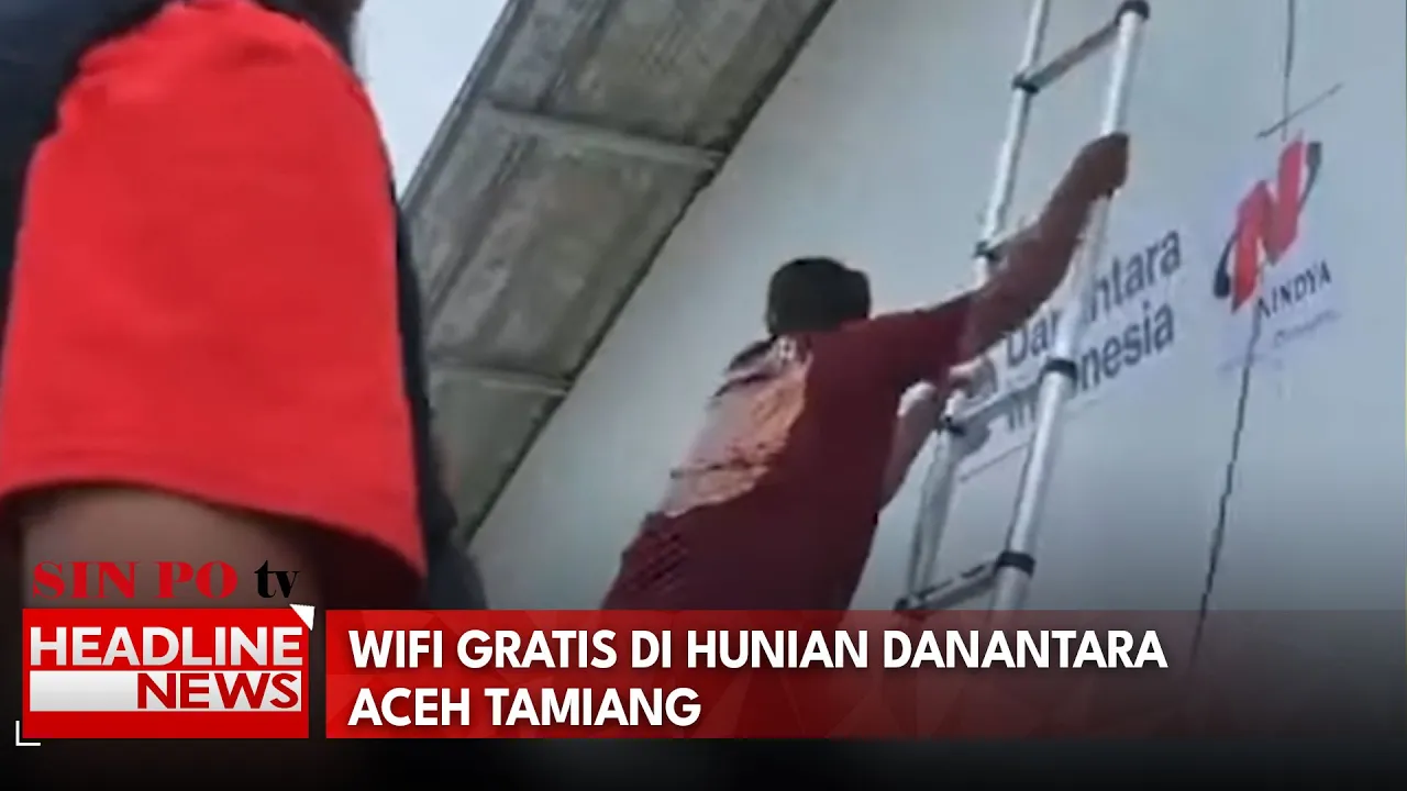 Wifi Gratis Di Hunian Danantara Aceh Tamiang