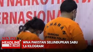WNA Pakistan Selundupkan Sabu 1,6 Kilogram