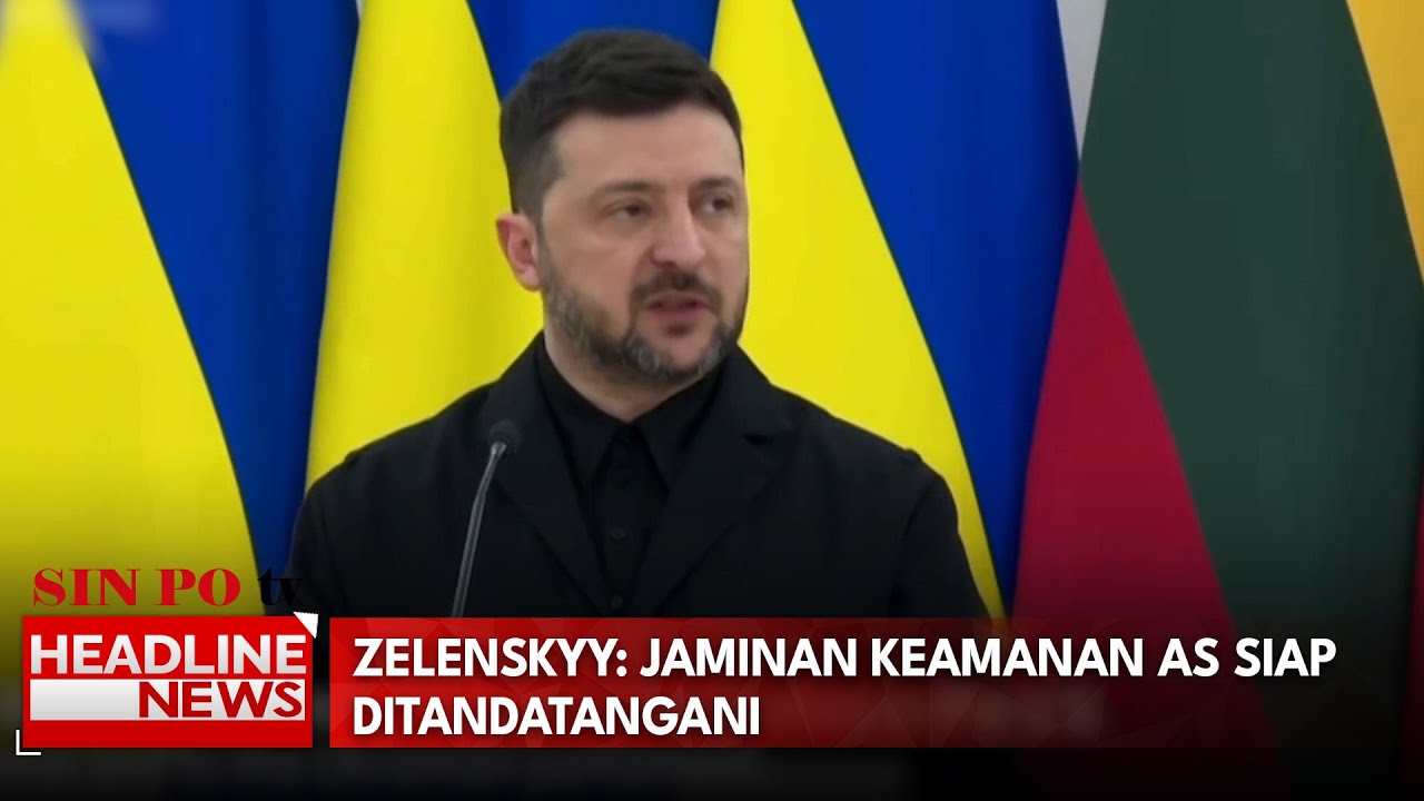 Zelenskyy: Jaminan Keamanan AS Siap Ditandatangani
