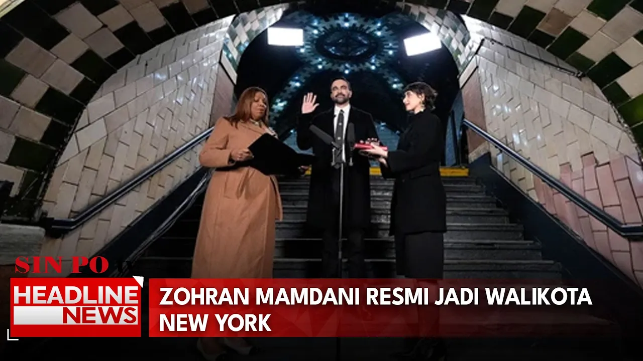 Zohran Mamdani Resmi Jadi Walikota New York