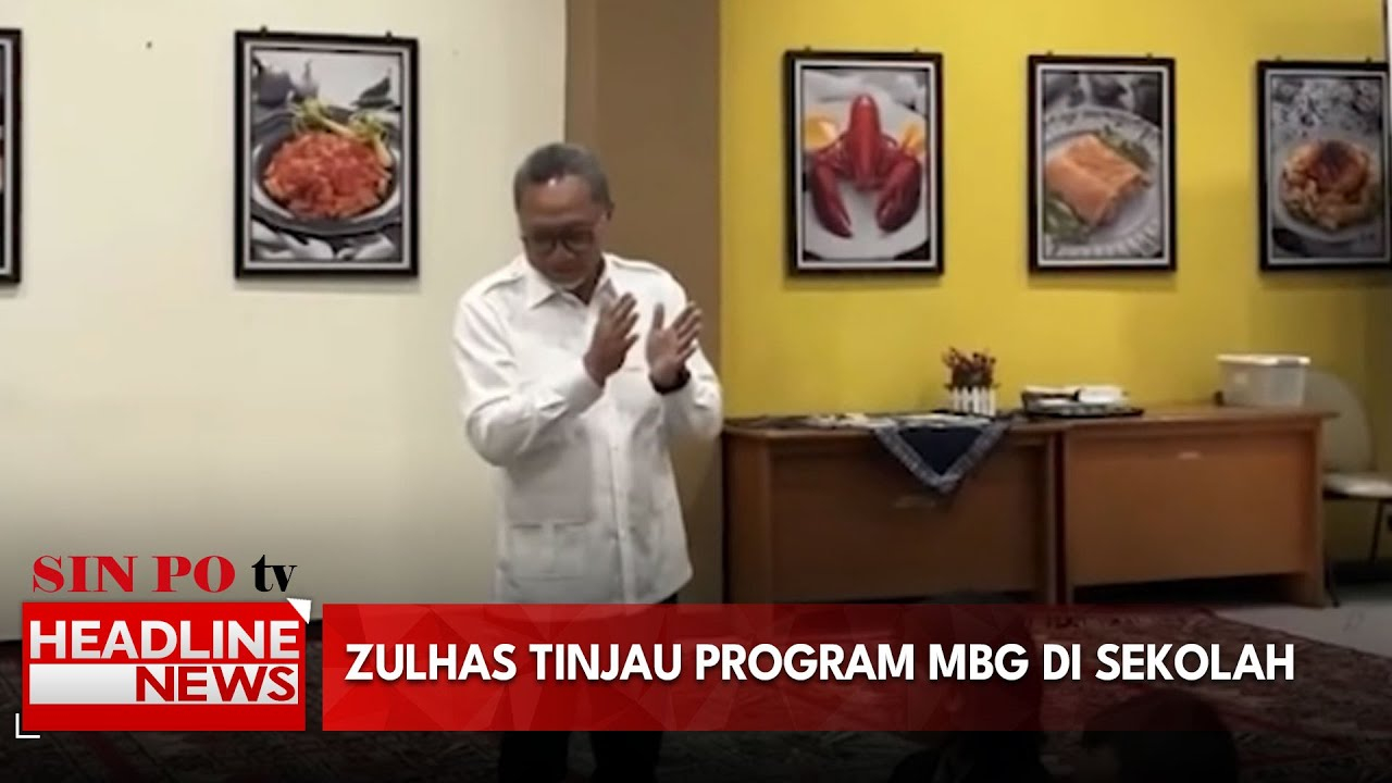 Zulhas Tinjau Program MBG Di Sekolah