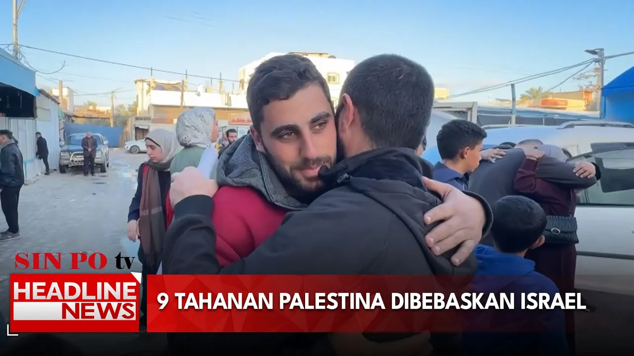 9 Tahanan Palestina Dibebaskan Israel