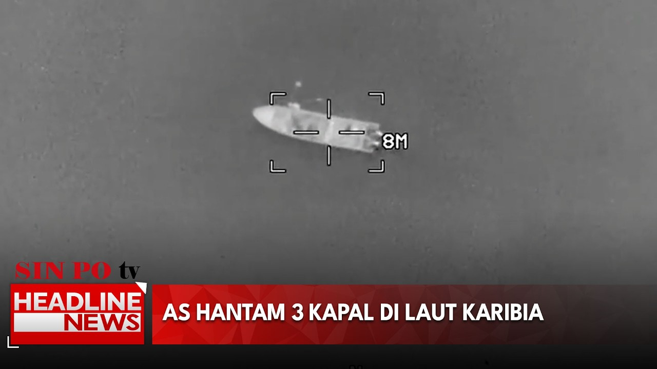 AS Hantam 3 Kapal di Laut Karibia