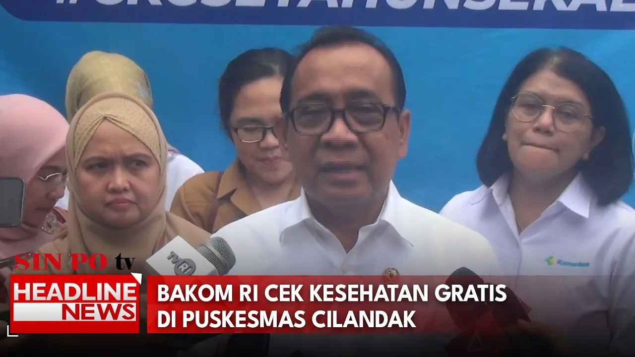 Bakom RI Cek Kesehatan Gratis Di Puskesmas Cilandak