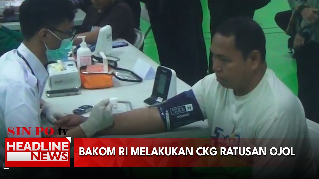 Bakom RI Melakukan CKG Ratusan Ojol