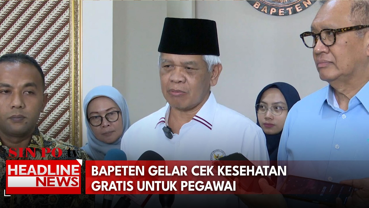 Bapeten Gelar Cek Kesehatan Gratis Untuk Pegawai