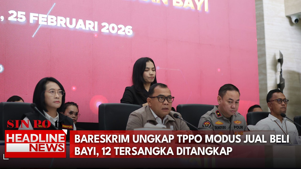 Bareskrim Ungkap TPPO Modus Jual Beli Bayi, 12 Tersangka Ditangkap
