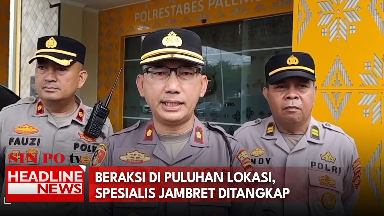 Beraksi Di Puluhan Lokasi, Spesialis Jambret Ditangkap
